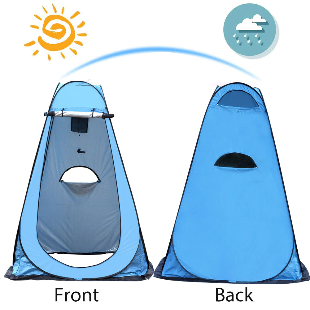 Cheap Goat Tents Pop Up Pod Privacy Nature Tent Changing Room Outdoor Awnings Portable Tarp Shower Camp Toilet Rain Shelter For Camping Accessory   